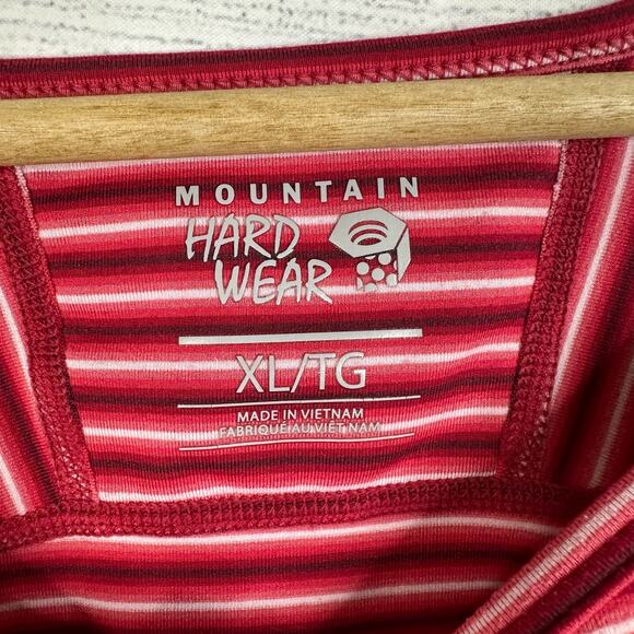 Mountain Hardwear Womens XL Butterlicious Stripe Crew Neck Sweatshirt 1700421 - Picture 9 of 11